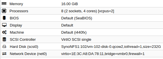 proxmox vm hw specs